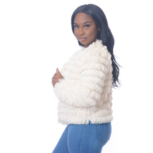 ROXY LAYERED JACKET (CREAM)