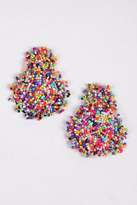 NAOMI BEADED EARRINGS (MULTI)