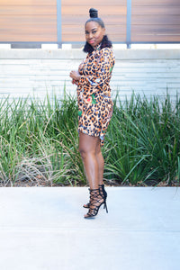 ISLA DRESS - LEOPARD